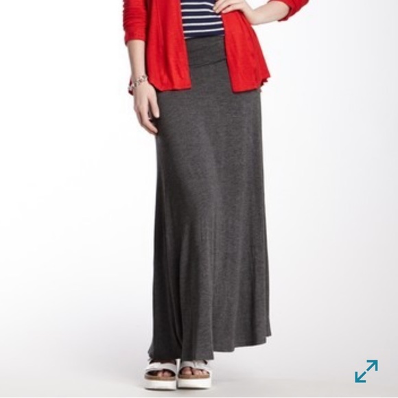 bobeau maxi skirt